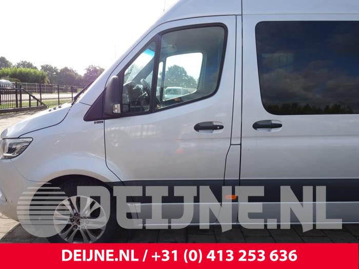 Mercedes Sprinter 3,5t 319 CDI 3.0 V6 24V RWD Sloopvoertuig (2021, Zilvergrijs)