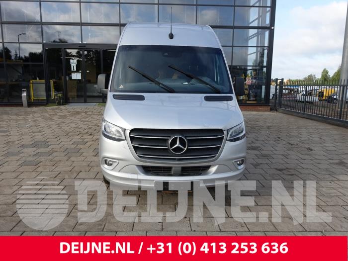 Mercedes Sprinter 3,5t 319 CDI 3.0 V6 24V RWD Sloopvoertuig (2021, Zilvergrijs)