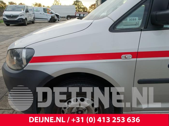 Volkswagen Caddy III 1.6 TDI 16V Sloopvoertuig (2015, Wit)