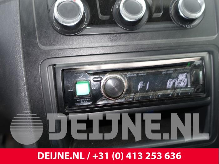 Volkswagen Caddy III 1.6 TDI 16V Sloopvoertuig (2015, Wit)