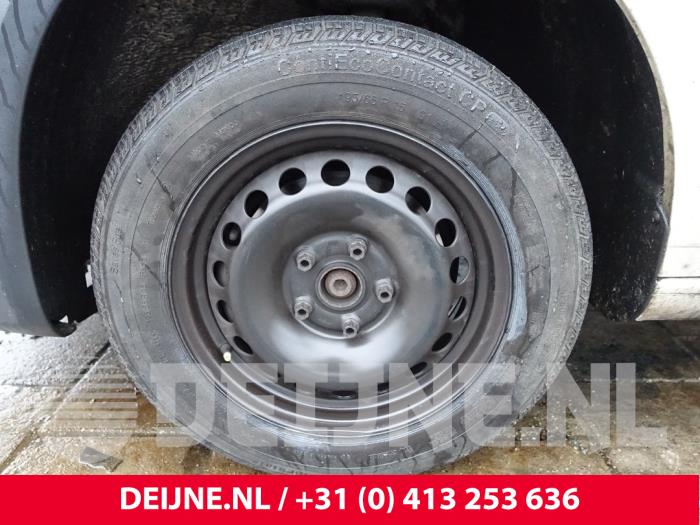 Volkswagen Caddy III 1.6 TDI 16V Sloopvoertuig (2013, Wit)