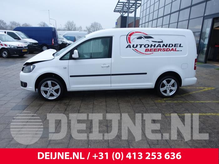 Volkswagen Caddy III 1.6 TDI 16V Sloopvoertuig (2013, Wit)