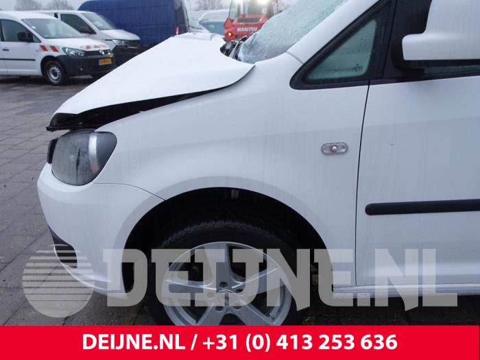 Volkswagen Caddy III 1.6 TDI 16V Sloopvoertuig (2013, Wit)