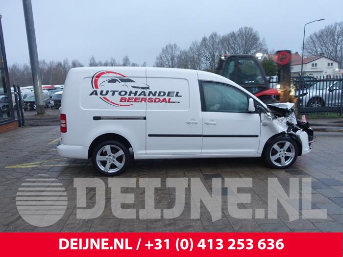 Volkswagen Caddy III 1.6 TDI 16V Sloopvoertuig (2013, Wit)
