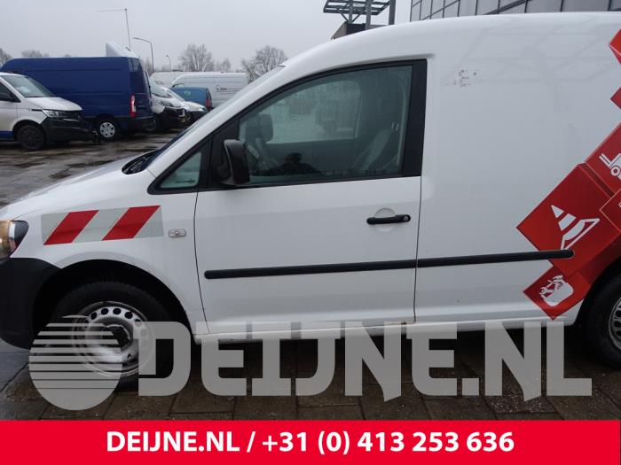 Volkswagen Caddy III 1.6 TDI 16V Sloopvoertuig (2011, Wit)