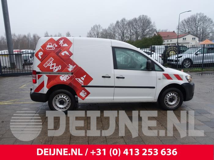 Volkswagen Caddy III 1.6 TDI 16V Sloopvoertuig (2011, Wit)