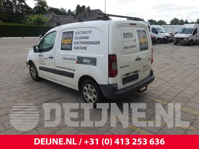 Peugeot Partner 1.6 HDI 90 Sloopvoertuig (2015, Wit)
