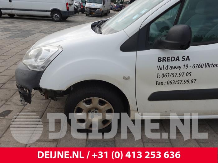 Peugeot Partner 1.6 HDI 90 Sloopvoertuig (2015, Wit)