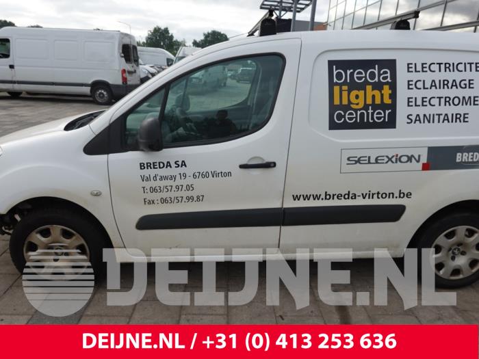 Peugeot Partner 1.6 HDI 90 Sloopvoertuig (2015, Wit)