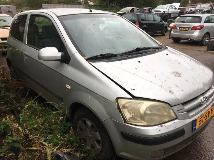 Hyundai Getz 1.1i 12V Sloopvoertuig (2002, Grijs)