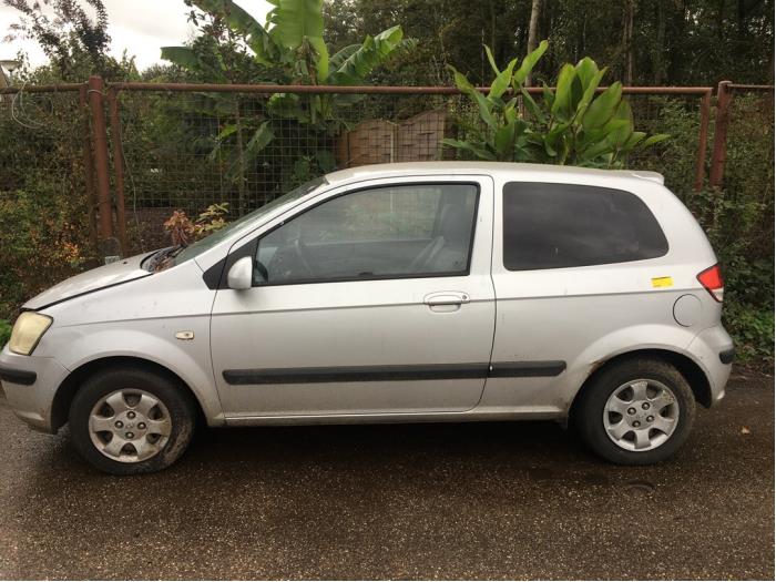 Hyundai Getz 1.1i 12V Sloopvoertuig (2002, Grijs)