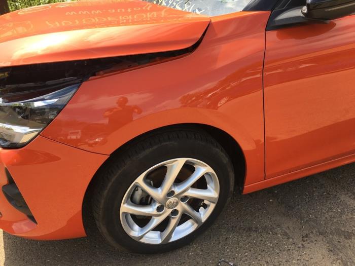 Opel Corsa F 1.2 Turbo 12V 100 Sloopvoertuig (2020, Metallic, Oranje)