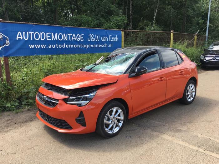 Opel Corsa F 1.2 Turbo 12V 100 Sloopvoertuig (2020, Metallic, Oranje)