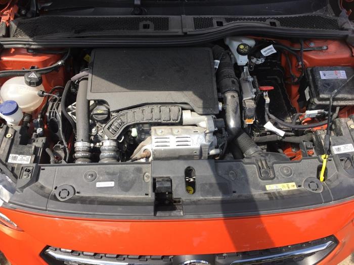 Opel Corsa F 1.2 Turbo 12V 100 Sloopvoertuig (2020, Metallic, Oranje)