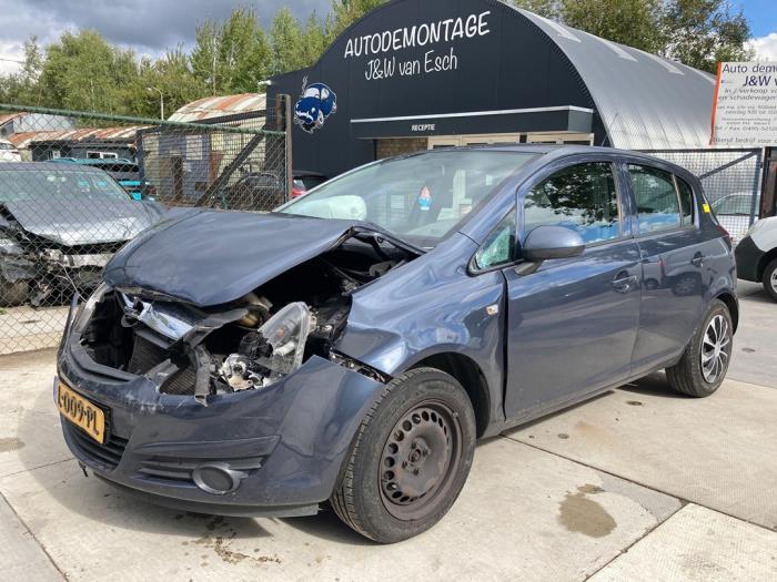 Opel Corsa D 1.4 16V Twinport Sloopvoertuig (2010, Blauw)