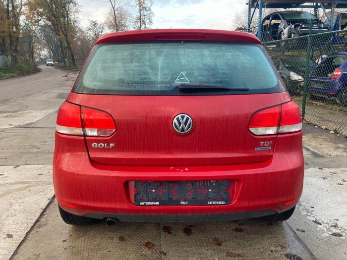 Volkswagen Golf VI 1.6 TDI 16V Sloopvoertuig (2011, Rood)