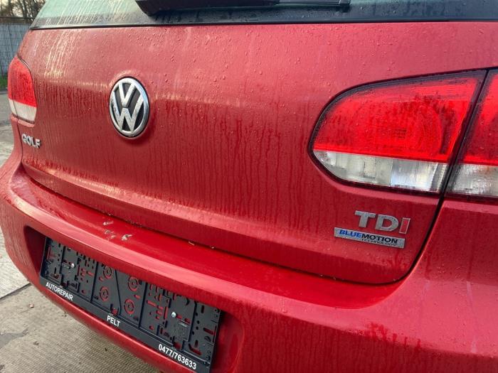 Volkswagen Golf VI 1.6 TDI 16V Sloopvoertuig (2011, Rood)
