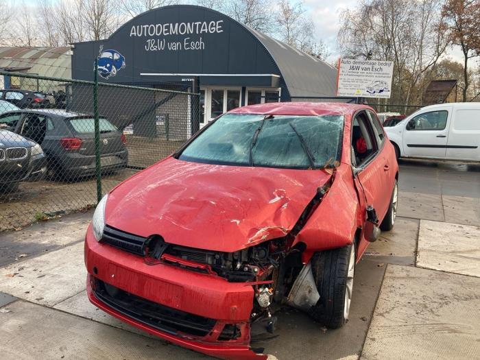Volkswagen Golf VI 1.6 TDI 16V Sloopvoertuig (2011, Rood)