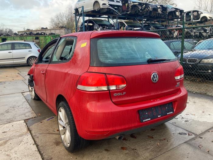 Volkswagen Golf VI 1.6 TDI 16V Sloopvoertuig (2011, Rood)