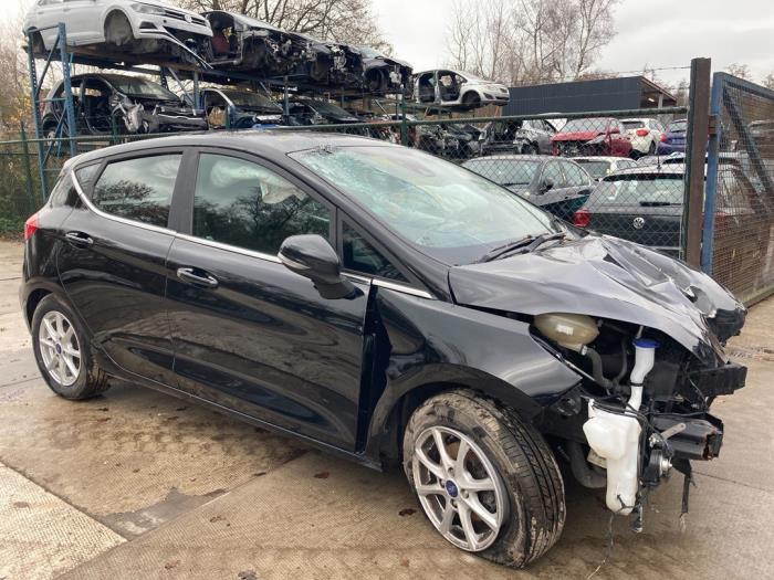Ford Fiesta 7 1.0 EcoBoost 12V 100 Sloopvoertuig (2019, Zwart)