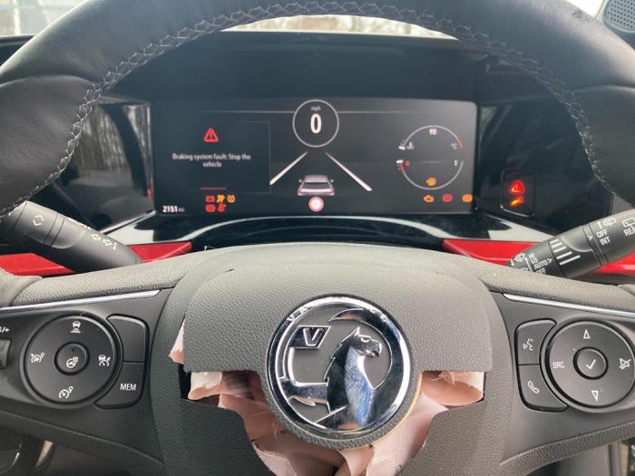 Opel Mokka 1.2 Turbo 12V Sloopvoertuig (2022, Zwart)