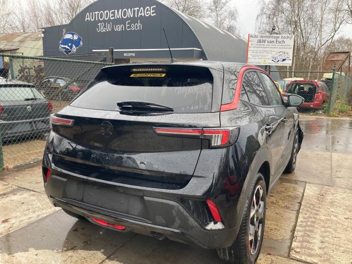 Opel Mokka 1.2 Turbo 12V Sloopvoertuig (2022, Zwart)