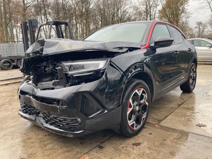 Opel Mokka 1.2 Turbo 12V Sloopvoertuig (2022, Zwart)