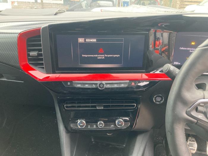 Opel Mokka 1.2 Turbo 12V Sloopvoertuig (2022, Zwart)