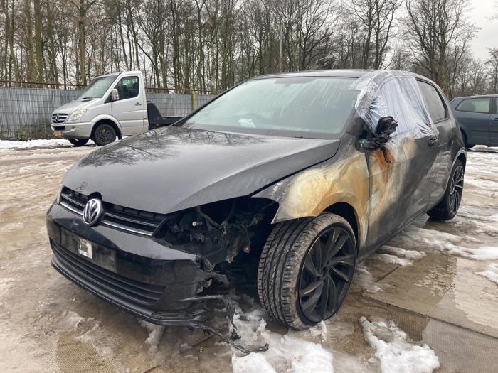Volkswagen Golf VII 1.2 TSI 16V Sloopvoertuig (2017, Zwart)