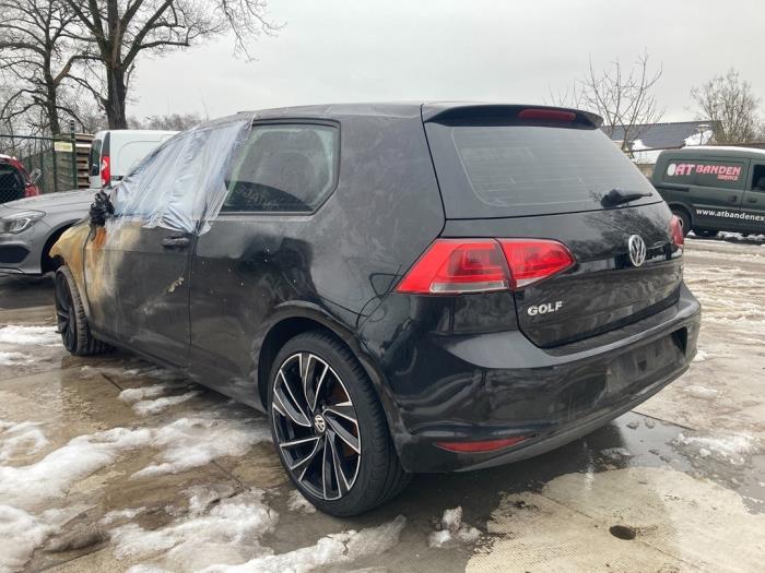 Volkswagen Golf VII 1.2 TSI 16V Sloopvoertuig (2017, Zwart)