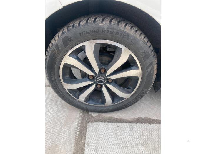 Citroen C1 1.0 Vti 68 12V Sloopvoertuig (2017, Wit)