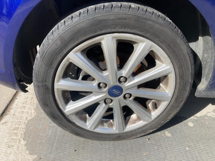 Ford Fiesta 6 1.0 EcoBoost 12V 125 Sloopvoertuig (2017, Blauw)