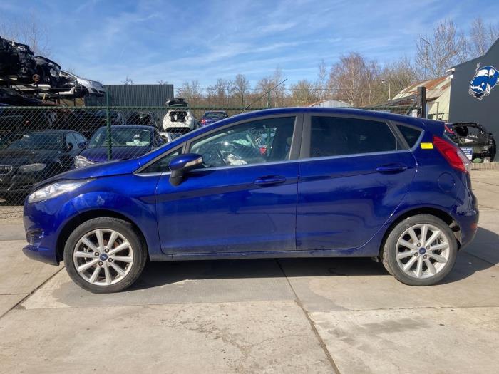 Ford Fiesta 6 1.0 EcoBoost 12V 125 Sloopvoertuig (2017, Blauw)