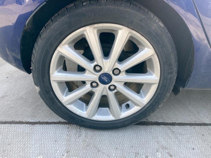 Ford Fiesta 6 1.0 EcoBoost 12V 125 Sloopvoertuig (2017, Blauw)