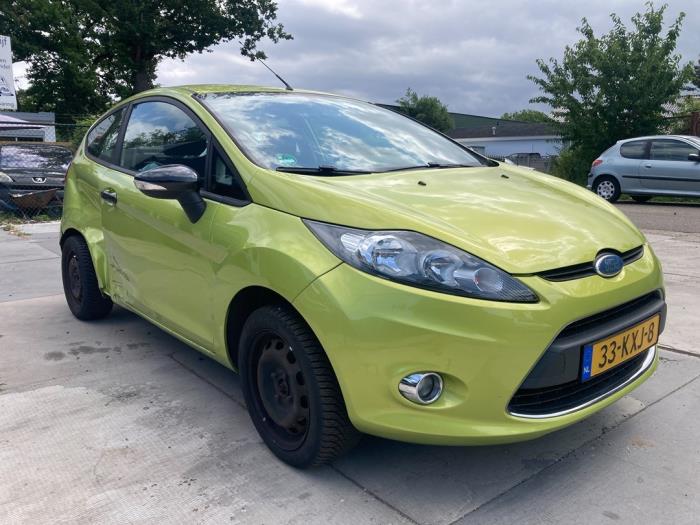 Ford Fiesta 6 1.25 16V Sloopvoertuig (2010, Groen)