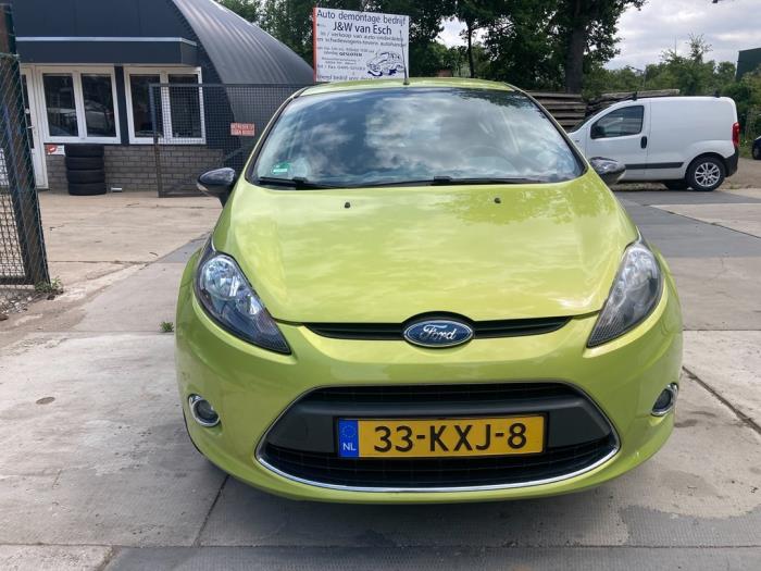 Ford Fiesta 6 1.25 16V Sloopvoertuig (2010, Groen)