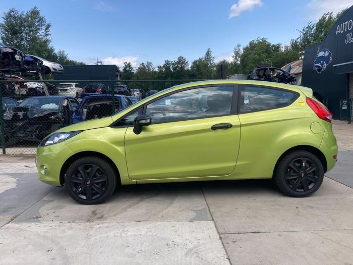 Ford Fiesta 6 1.25 16V Sloopvoertuig (2010, Groen)