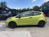 Ford Fiesta 6 1.25 16V Sloopvoertuig (2010, Groen)