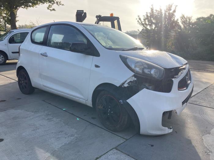 Kia Picanto 1.0 12V Sloopvoertuig (2015, Wit)