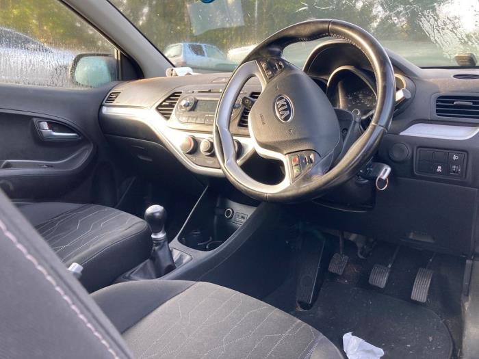 Kia Picanto 1.0 12V Sloopvoertuig (2015, Wit)