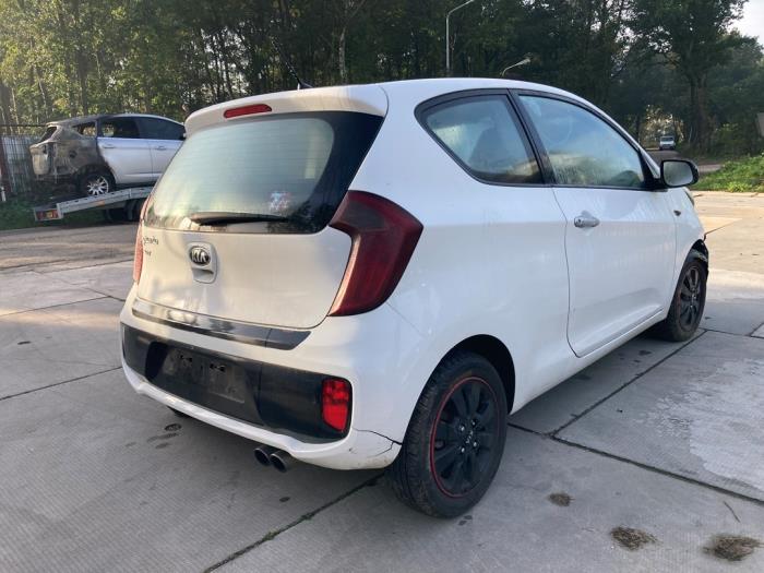 Kia Picanto 1.0 12V Sloopvoertuig (2015, Wit)