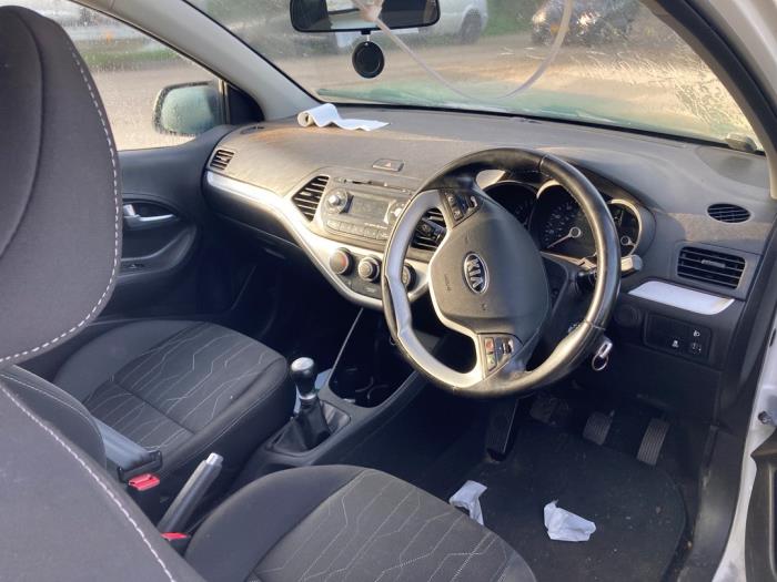 Kia Picanto 1.0 12V Sloopvoertuig (2015, Wit)