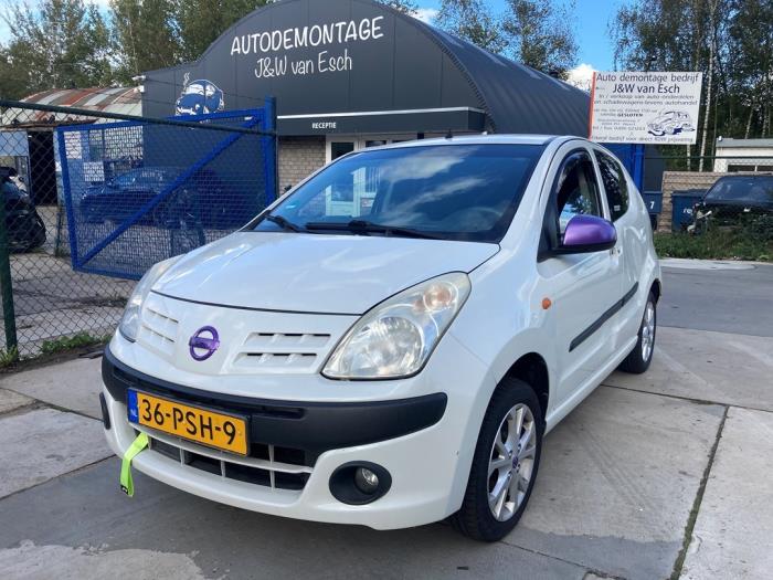 Nissan Pixo 1.0 12V Sloopvoertuig (2011, Wit)