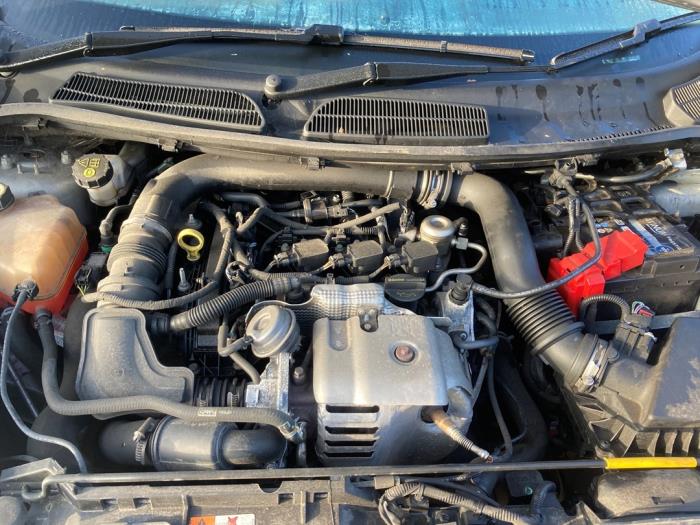 Ford Fiesta 6 1.0 EcoBoost 12V 100 Sloopvoertuig (2017, Zilver)