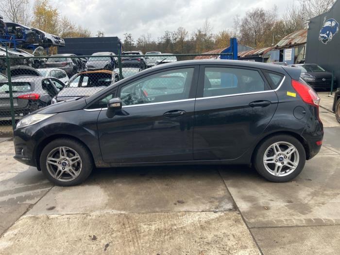Ford Fiesta 6 1.0 EcoBoost 12V 100 Sloopvoertuig (2014, Zwart)