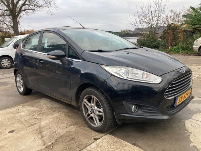 Ford Fiesta 6 1.0 EcoBoost 12V 100 Sloopvoertuig (2014, Zwart)
