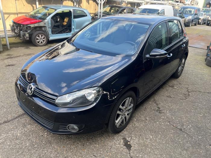 Volkswagen Golf VI 1.4 TSI 122 16V Sloopvoertuig (2010, Metallic, Zwart)