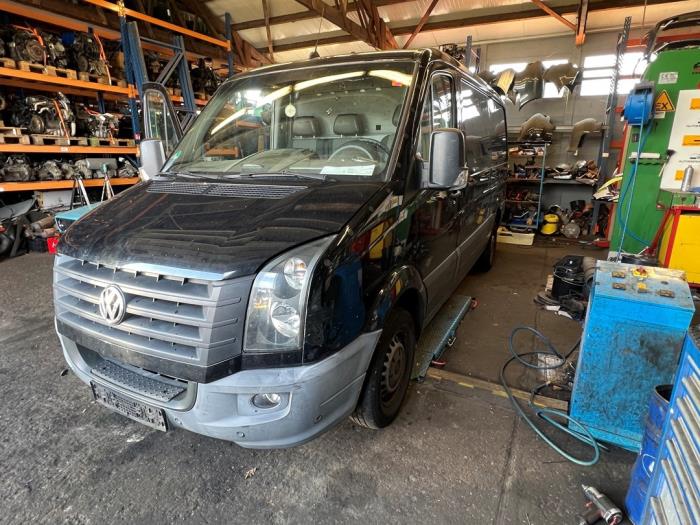 Volkswagen Crafter 2.0 TDI 16V Sloopvoertuig (2014, Metallic, Zwart)