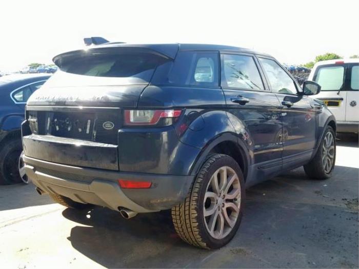 Landrover Range Rover Evoque 2.0 D 150 16V 5-drs. Sloopvoertuig (2017, Zwart)