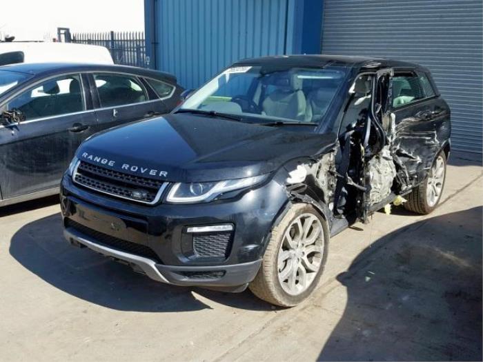 Landrover Range Rover Evoque 2.0 D 150 16V 5-drs. Sloopvoertuig (2017, Zwart)